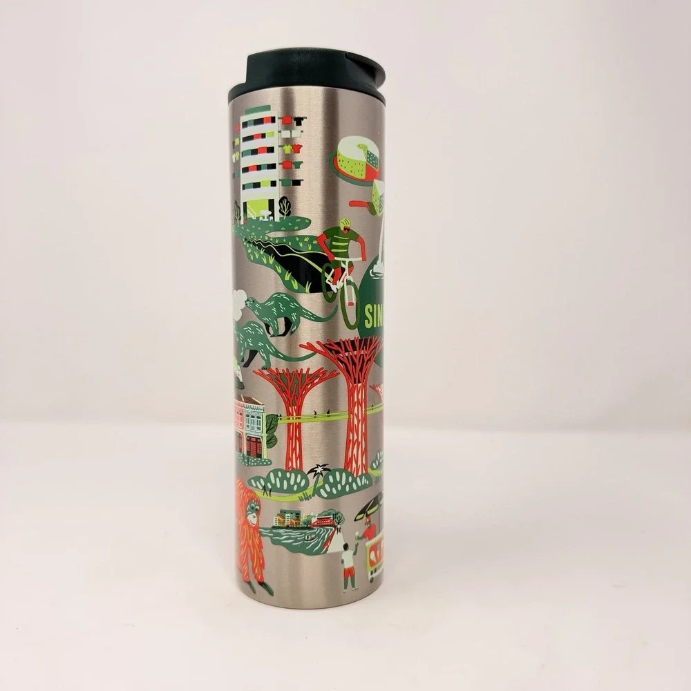 Starbucks Singapore Been There Series Stainless Steel Tumbler 16oz NEW